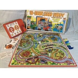 10-Four Good Buddy (1976) • Parker Brothers CB Radio Board Game